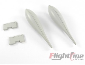 Flightline 1.6M P-38L Green Drop Tanks 